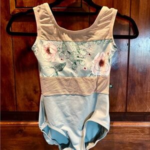 🌵 LuckyLeo Custom Design Desert Floral Sleeveless Leotard